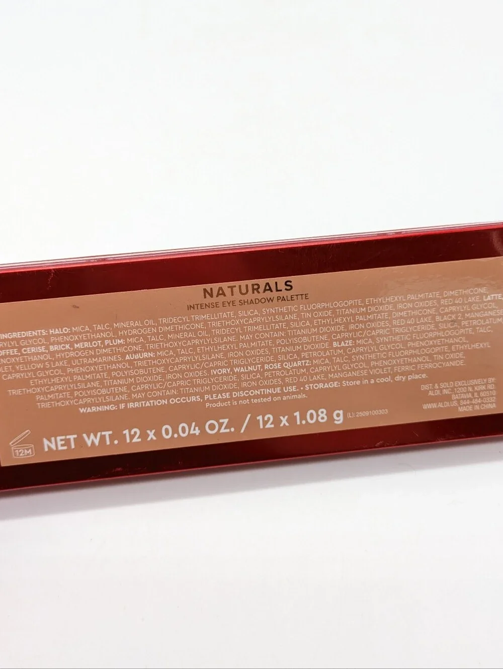 Lacura Intense Naturals Eye Shadow Pallete - Brand New